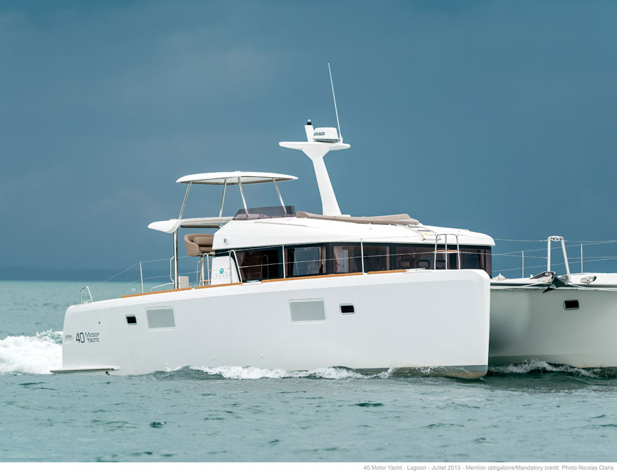 New Power Catamaran for Sale  Lagoon 40 MY Boat Highlights